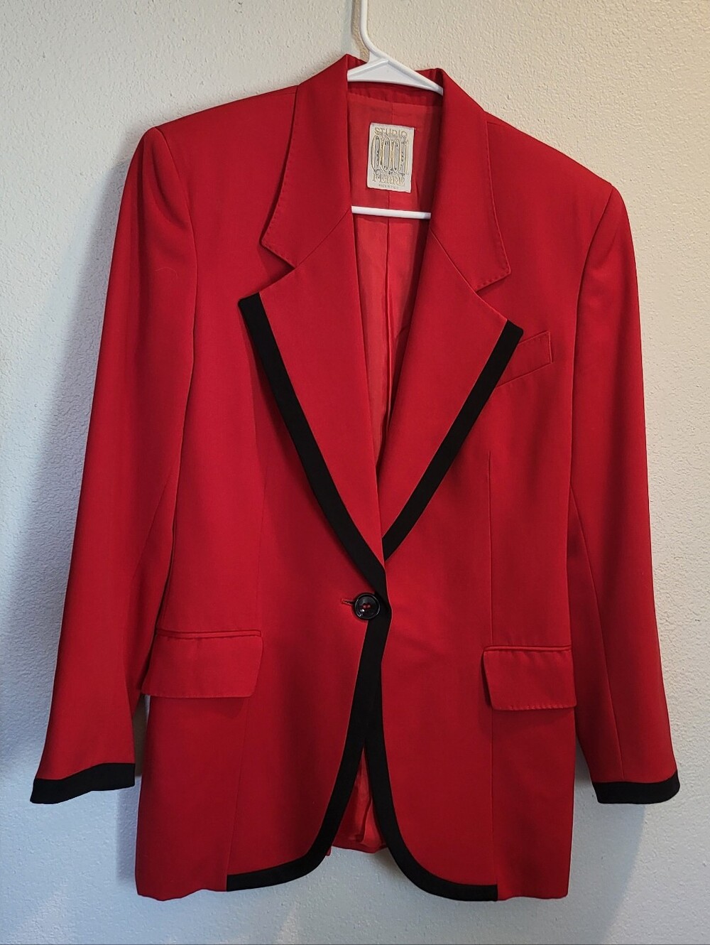 Vintage Studio 0001 Ferre Italian Made Blazer Jacket Women's Size 8 Gianfranco